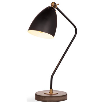 Brass Finish Correll Task Lamp for Modern Workspace Lighting