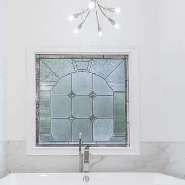 Timeless Marble Master Bathroom