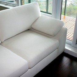 Custom Made Sectional Sofa White - Sectional Sofas