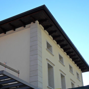 Edificio decorato in stile classico