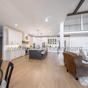 Prefinished Engineered Hardwood Flooring Installation Chicago - Walnut Flooring