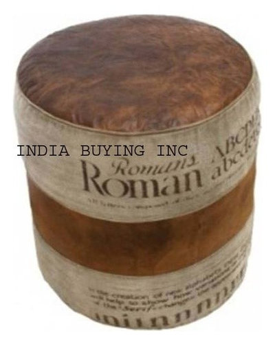 Industrial leather and canvas furniture from India buying inc