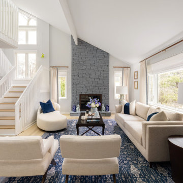 Transitional Interior Design on The Main Line