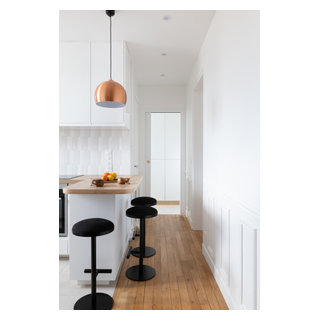 Douceur scandinave, 65m2 à Paris - Scandinave - Cuisine - Paris - par ...