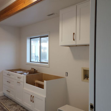 Trenton’s Whole House Remodel with  White Shaker Cabinets