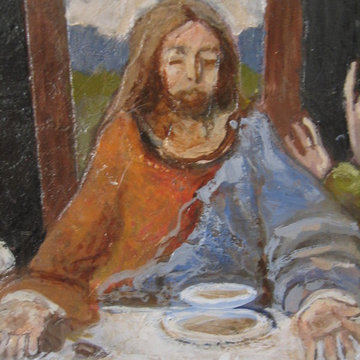 Fresco- "The Last Supper" - mural - Kirkland, QC