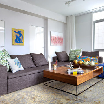 Sheer living room curtains