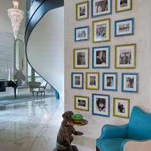 wall of photos
