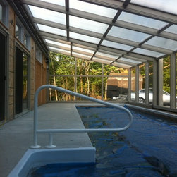 Retractable Lean-To Pool Enclosure - Products