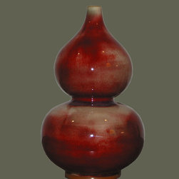 Bottle Gourd Porcelain Vase - Vases