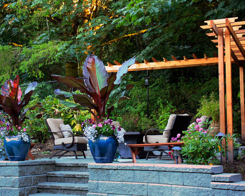 L Shaped Pergola | Houzz