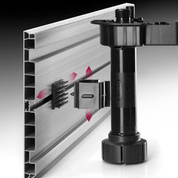 Leg levelers, sockets and clips - Products