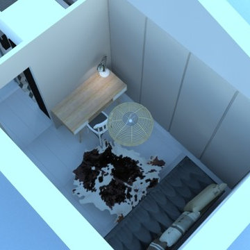 Boulogne Jean Jaurès - Transformation de 2 chambres en un T3 de 50 m2