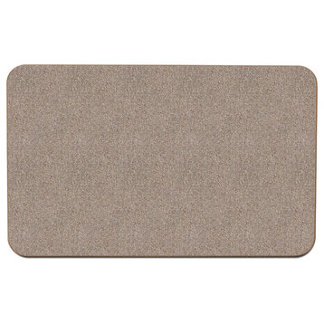 Skid-Resistant Area Rug Pebble Beige, 2'x3'