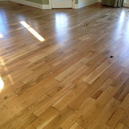 Custom Hand Beveled Rustic White Oak Flooring - Hardwood Flooring