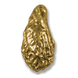 Michael Healy Solid Brass Oyster Door Knocker - Door Knockers