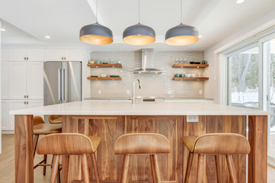 Home design - eclectic home design idea in Ottawa