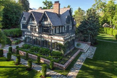 Photo of a traditional stone landscaping in Salt Lake City.