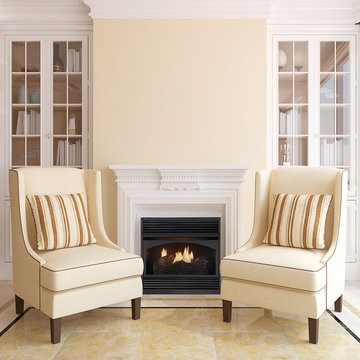 Gamma - Traditional Fireplace Design Collection by Astria