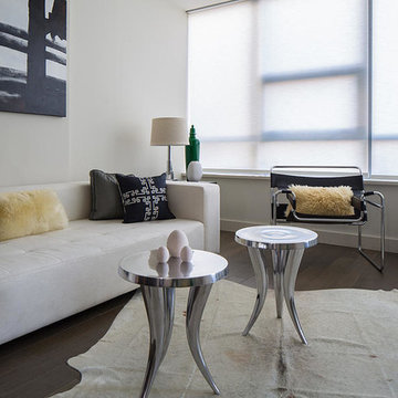 An Elegant Retreat. Contemporary Eclectic W/ Feminine Undertones.