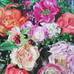 The Love Painting 48"x48" by Susan Pepler - Paintings