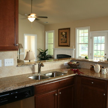 Kitchens in New Homes Featured in For Sale by Builder Magazine in the Triangle