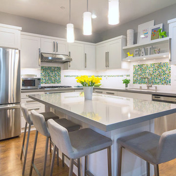 Modern White Kitchen