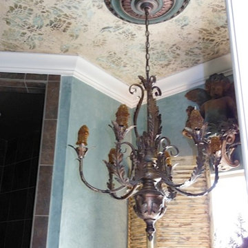 Classic Damask Stencil Projects