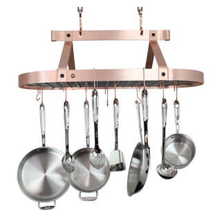 Zojila  Ceiling Mount Pot Rack and Shelf