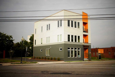 Example of a trendy exterior home design in Wilmington
