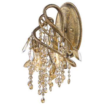 Golden - 9903-WSC MG - Two Light Wall Sconce from the Autumn Twilight MG
