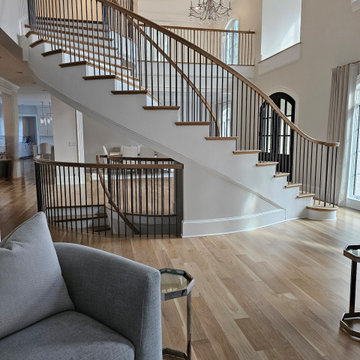 Project #116 | Elegant Curved Staircase