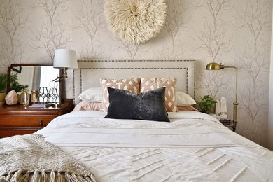 Trendy bedroom photo in Other