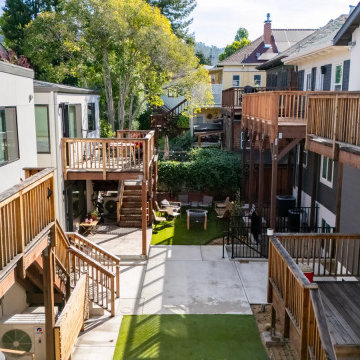Two-Parcel ADU & Addition Infill in Berkeley