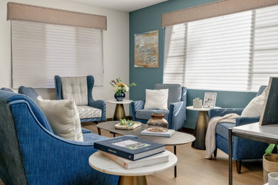 Example of a trendy home design design in Los Angeles