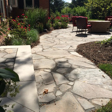 Bluestone Flagstone Patio Extentsion