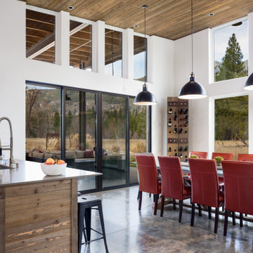 A Modern-Rustic Family Home Designed to Survive Wildfires