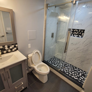 New Full Bathroom in Basement