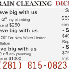 Drain Cleaning Dickinson TX