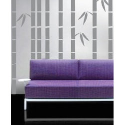 Tall Bamboo Wall Decals - Wall Decals