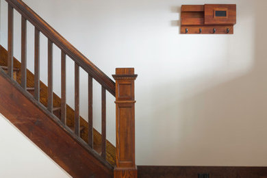 Arts and crafts staircase photo in Other