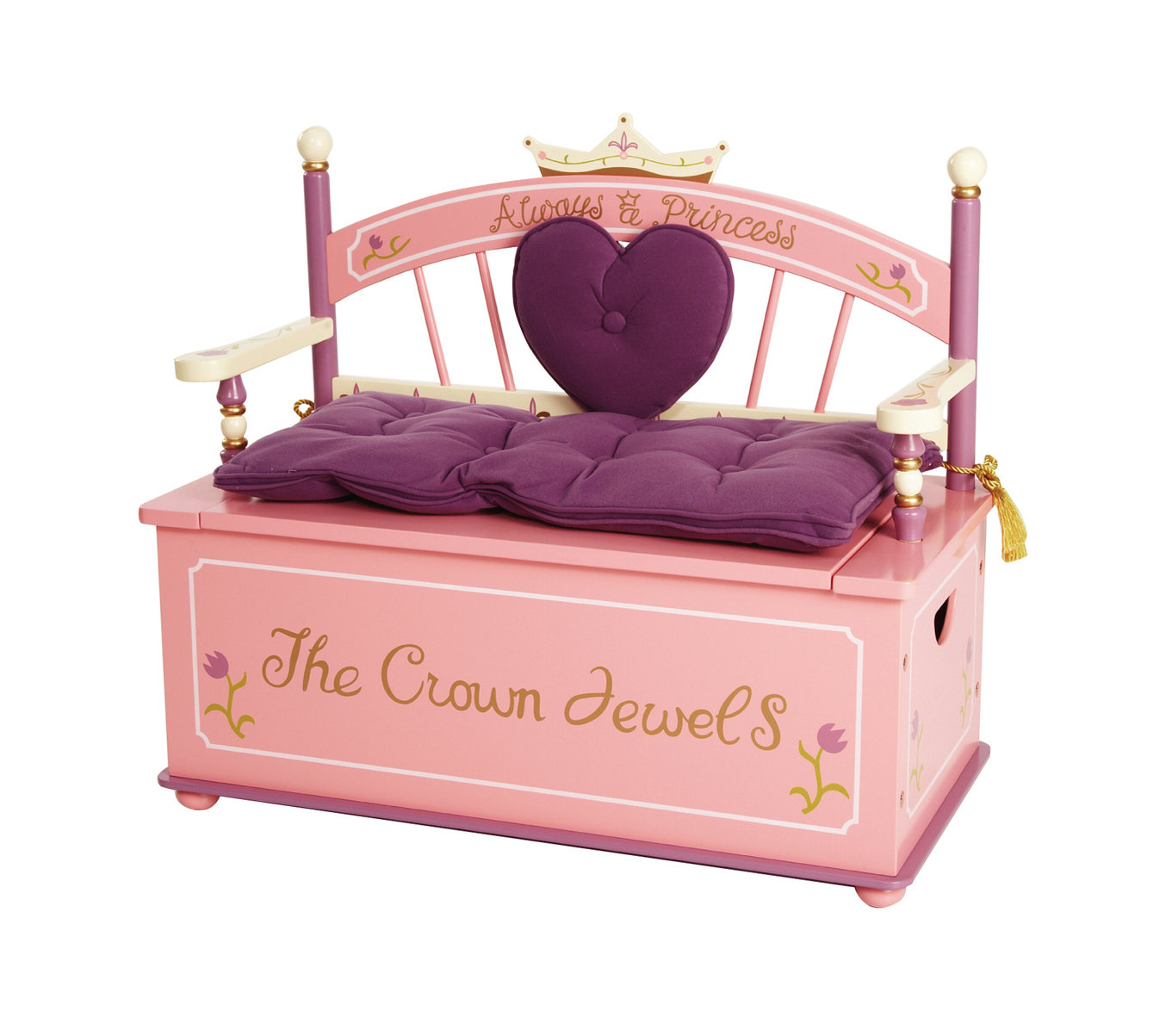 Bench Seat With Storage, Princess