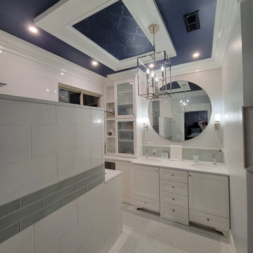 Luxurious Super Custom Master Bathroom in Liberty Township