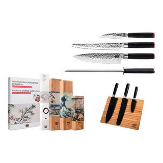 Kotai High Carbon Stainless Steel Bunka 4-Piece Knife Set