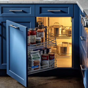 [Kitchen Cabinet] Maple, Blue