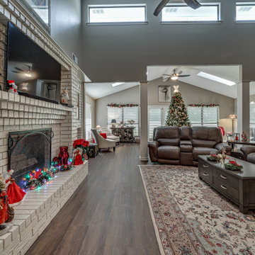 Tranquil Family Room and Master Remodel