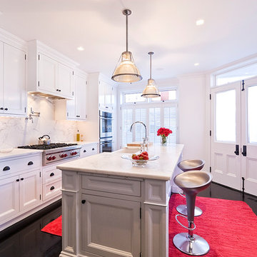 Landmarked Historic Townhouse Renovation, Dining Room, Brooklyn