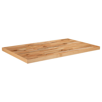 30" x 48" Rectangle Butcher Block Style Table Top