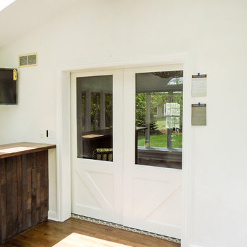 "Ski Lodge" Style Lounge Area