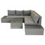 Charles Bentley Rattan and Plywood Corner Lounge Set